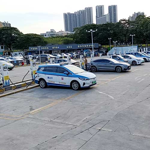 electric car charger station