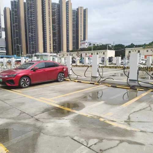 electric car charger station projects