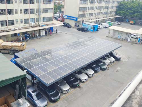 integrated photovoltaic storage and charging